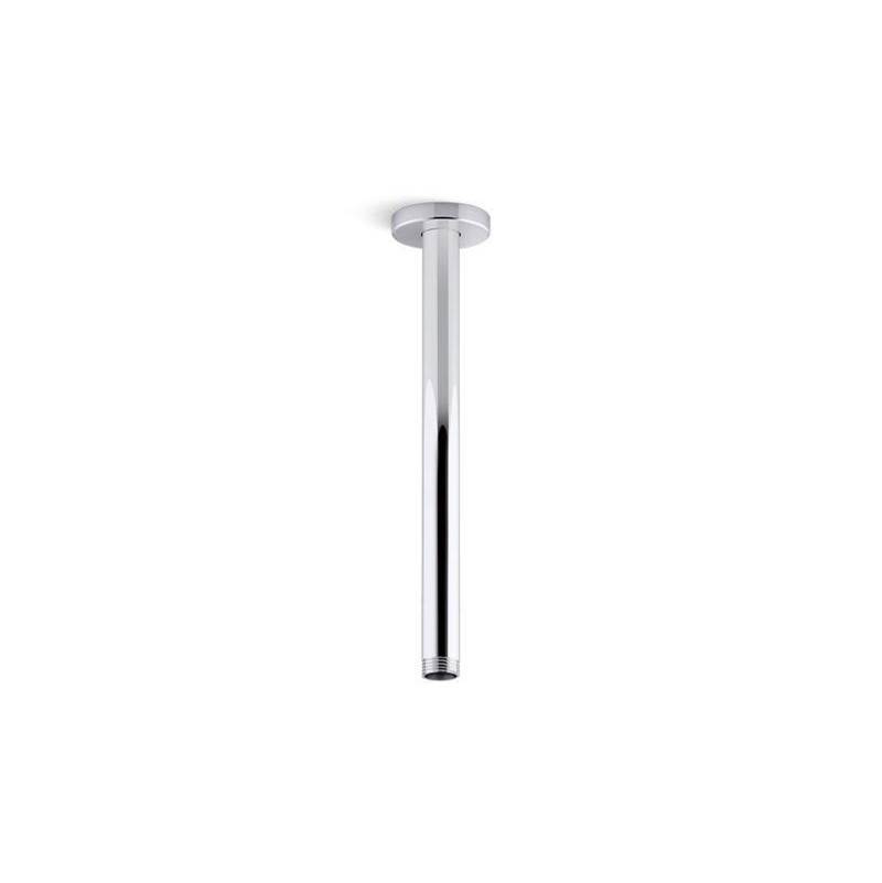 Statement 12 in. Ceiling-Mount Single-Function Rainhead Arm And Flange-shop
