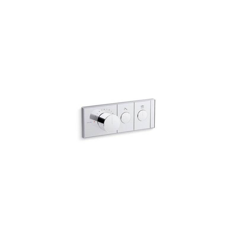 Anthem Two-Outlet Recessed Mechanical Thermostatic Valve Control-related