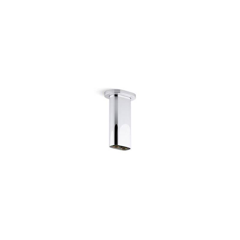 Statement 5 in. Ceiling-Mount Two-Function Rainhead Arm And Flange-shop