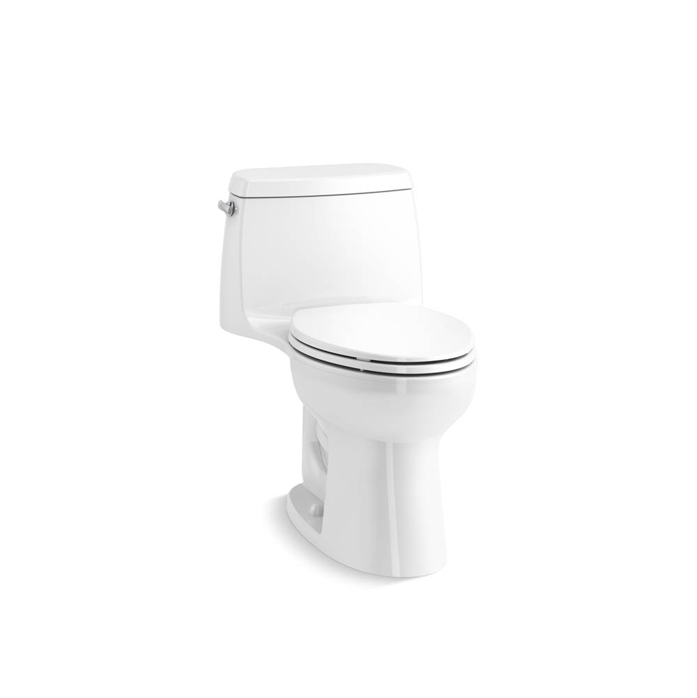 Santa Rosa One-Piece Compact Elongated 1.6 Gpf Toilet With Revolution 360 Swirl F-shop