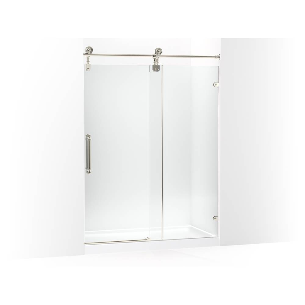 Artifacts 80-7/8 in. H Sliding Shower Door With 3/8 in.-Thick Glass-related