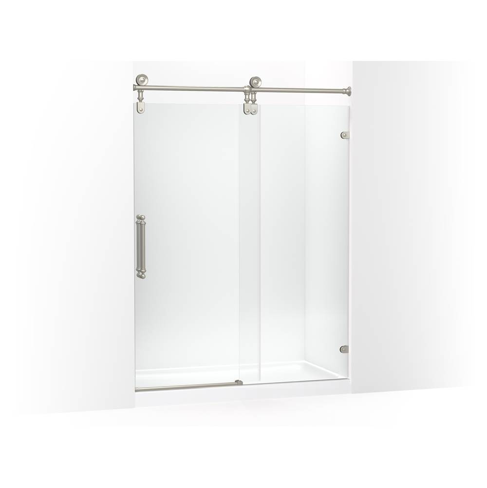 Artifacts 80-7/8 in. H Sliding Shower Door With 3/8 in.-Thick Glass-related