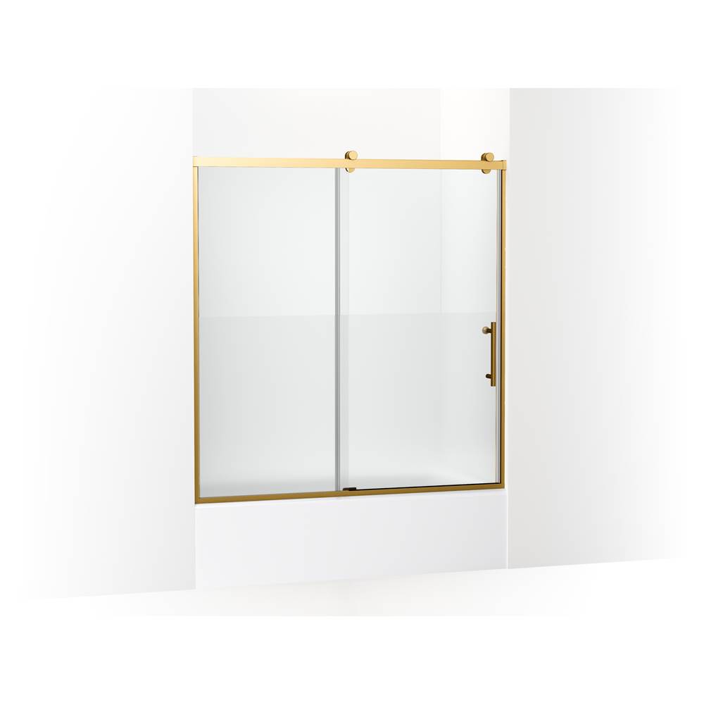 Rely 62-1/2 in. H Sliding Bath Door With 3/8 in.-Thick Glass-related