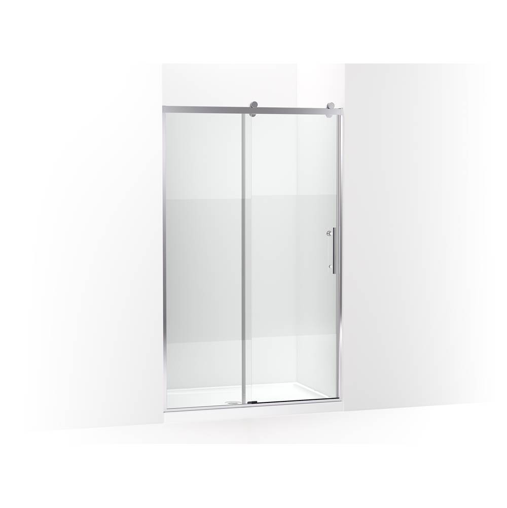 Rely 77 in. H Sliding Shower Door With 3/8 in.-Thick Glass-related