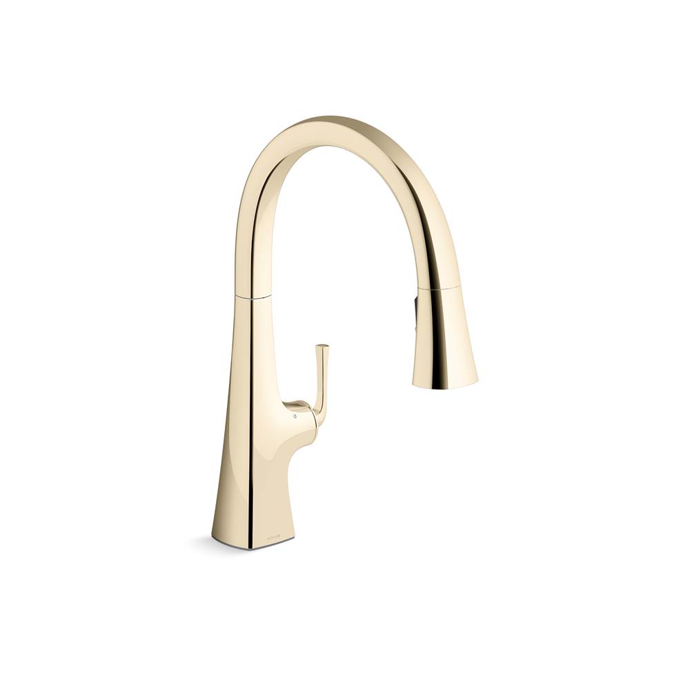 Graze  Touchless Pull-Down Kitchen Sink Faucet With Three-Function Sprayhead-related