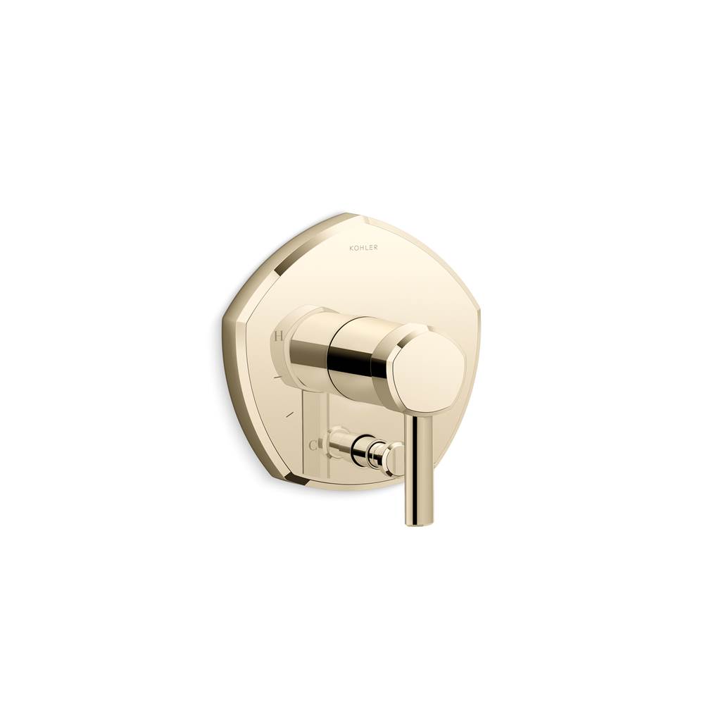 Occasion Rite-Temp Valve Trim With Push-Button Diverter And Lever Handle-shop