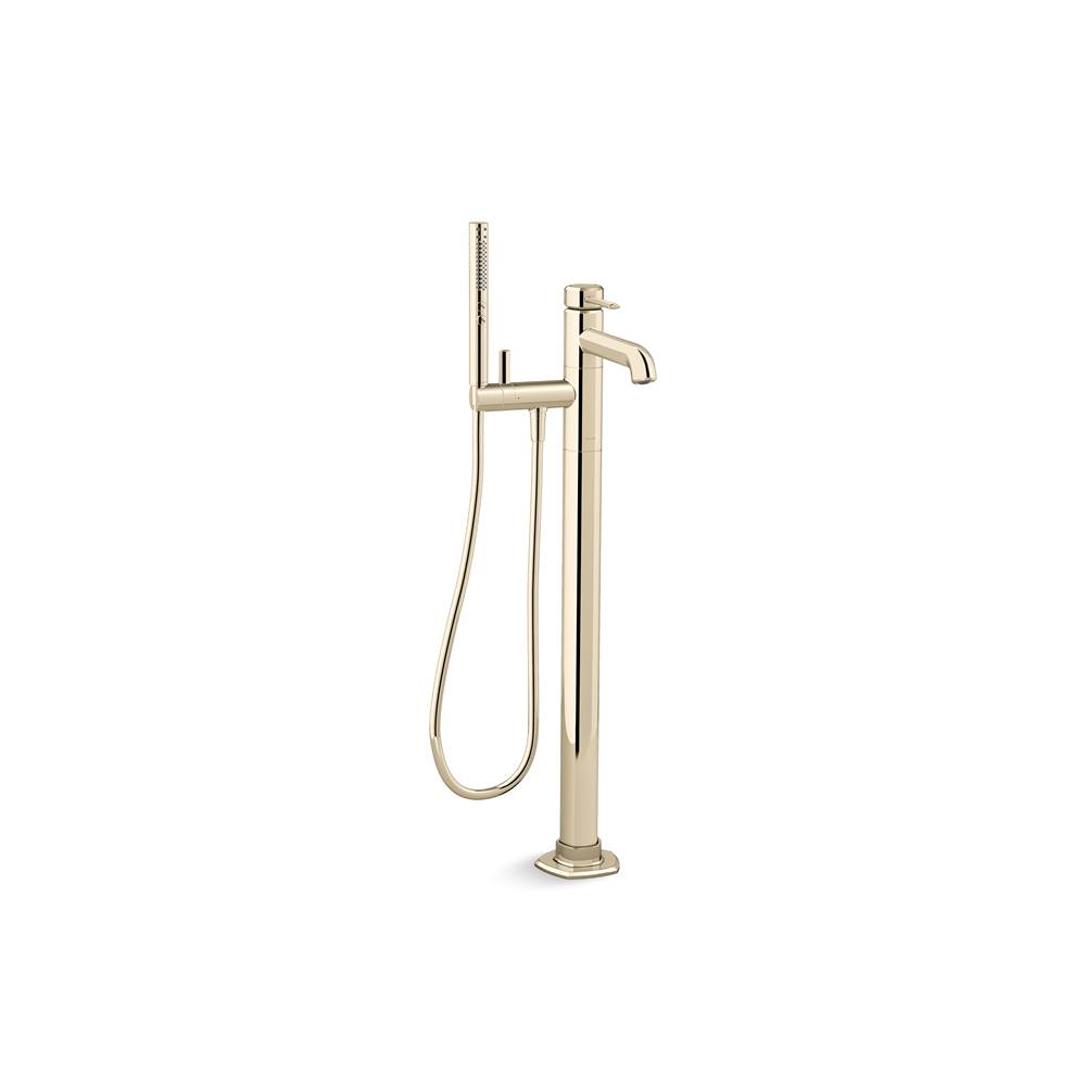 Occasion Floor-Mount Bath Filler Trim With Handshower-related