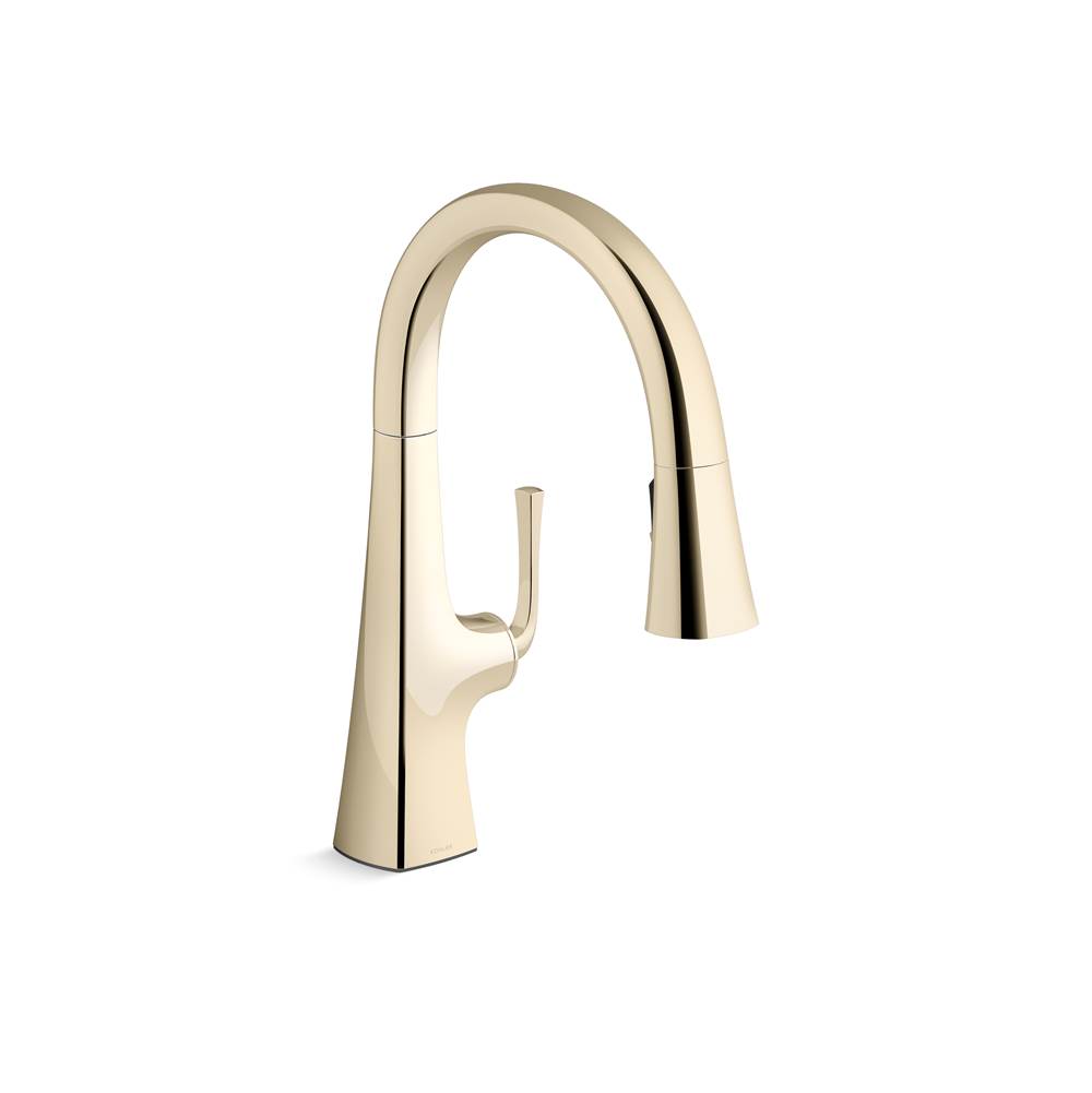 Graze  Pull-Down Kitchen Sink Faucet With Three-Function Sprayhead-related