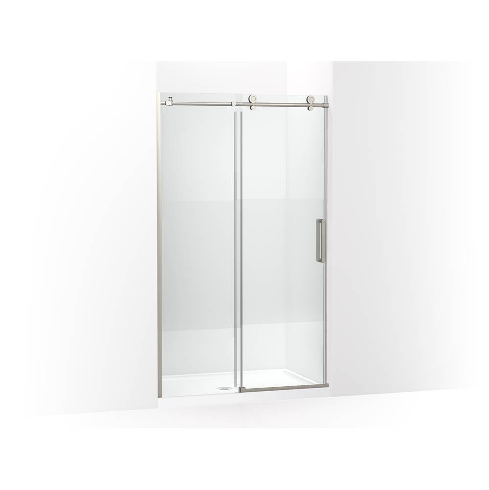 Composed 78 in. H Sliding Shower Door With 3/8 in.-Thick Glass-related