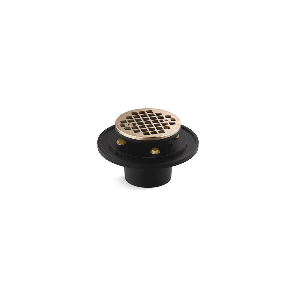Clearflo Round Brass Tile-In Shower Drain-related