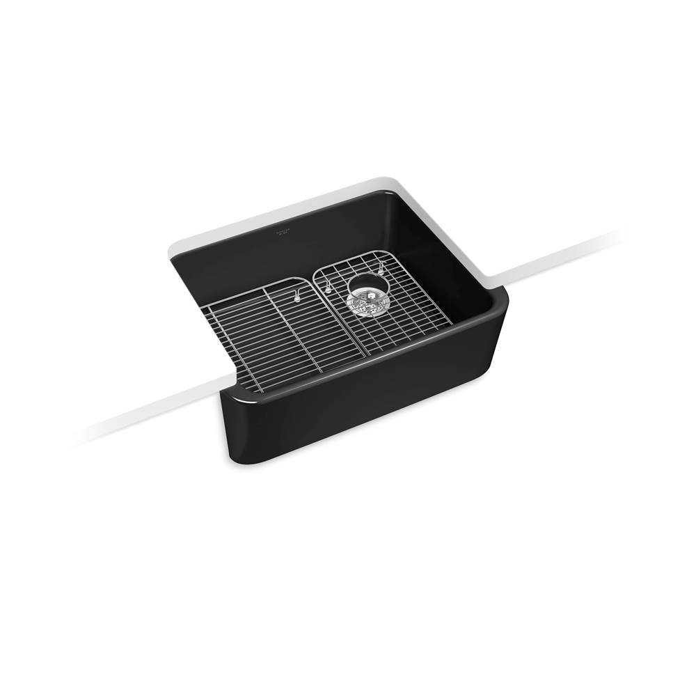 Ironridge® 28 in. Undermount Single-Bowl Farmhouse Kitchen Sink-shop