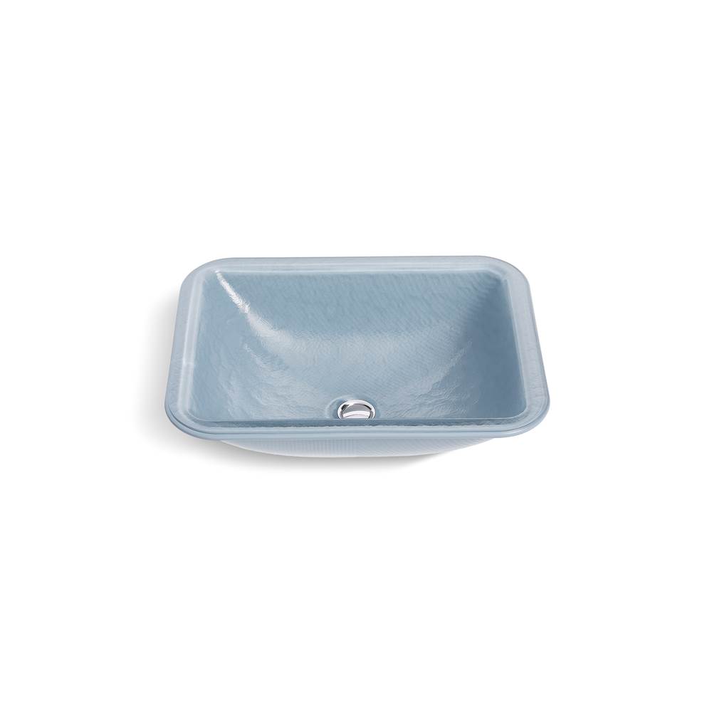Yepsen Glass Undermount Bathroom Sink In Opaque Dusk-shop