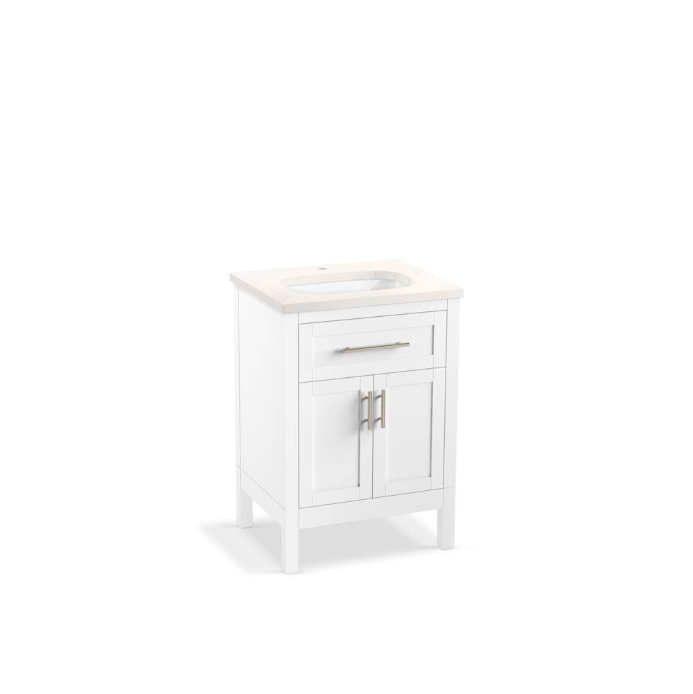 Hadron 24 in. Bathroom Vanity Cabinet With Sink And Quartz Top-related
