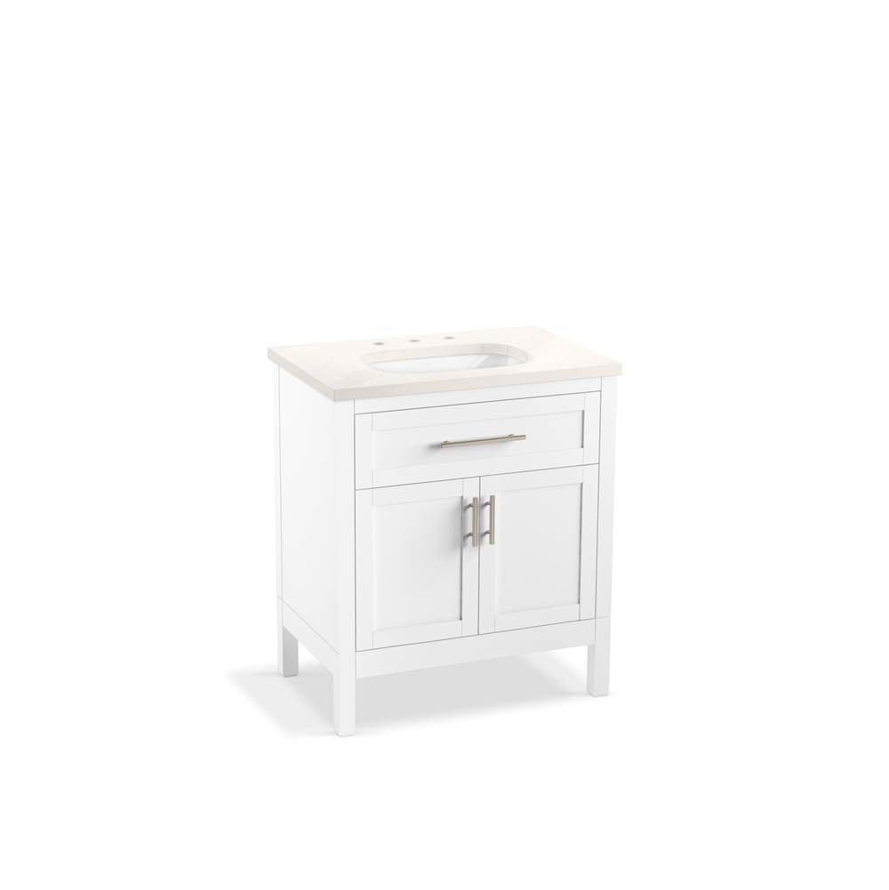 Hadron 30 in. Bathroom Vanity Cabinet With Sink And Quartz Top-related