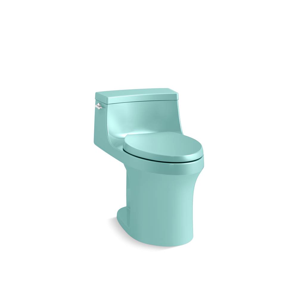 San Souci One-Piece Compact Elongated Toilet With Concealed Trapway 1.28 Gpf-shop