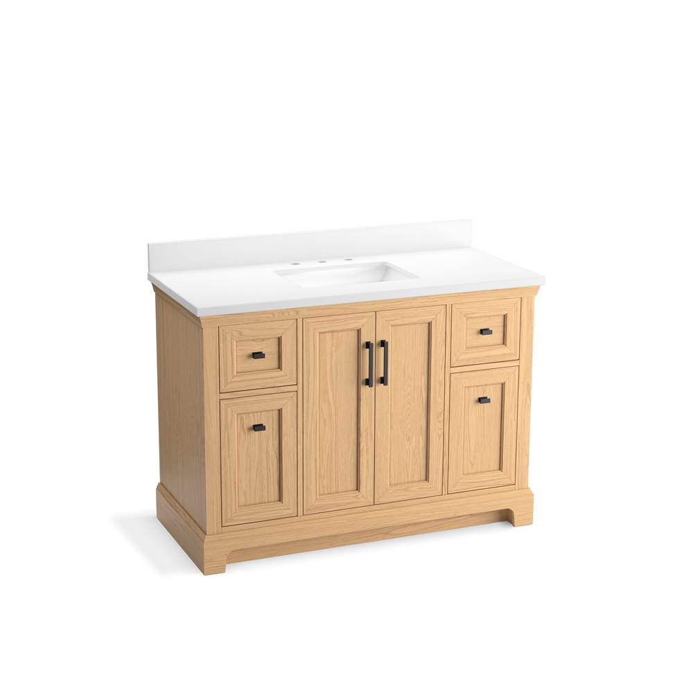 Charlemont 48 in. Bathroom Vanity Cabinet With Sink And Quartz Top-related