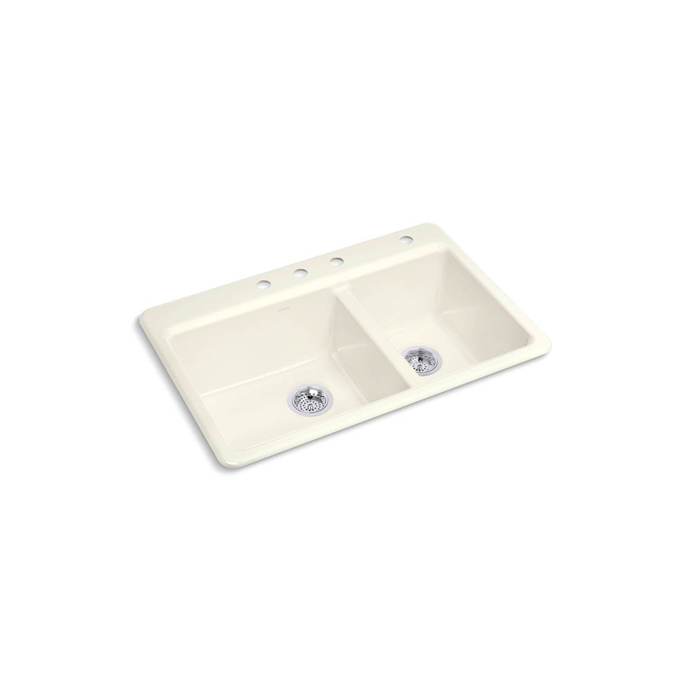 Riverby 33 in. Top-Mount Double-Bowl Kitchen Sink-related
