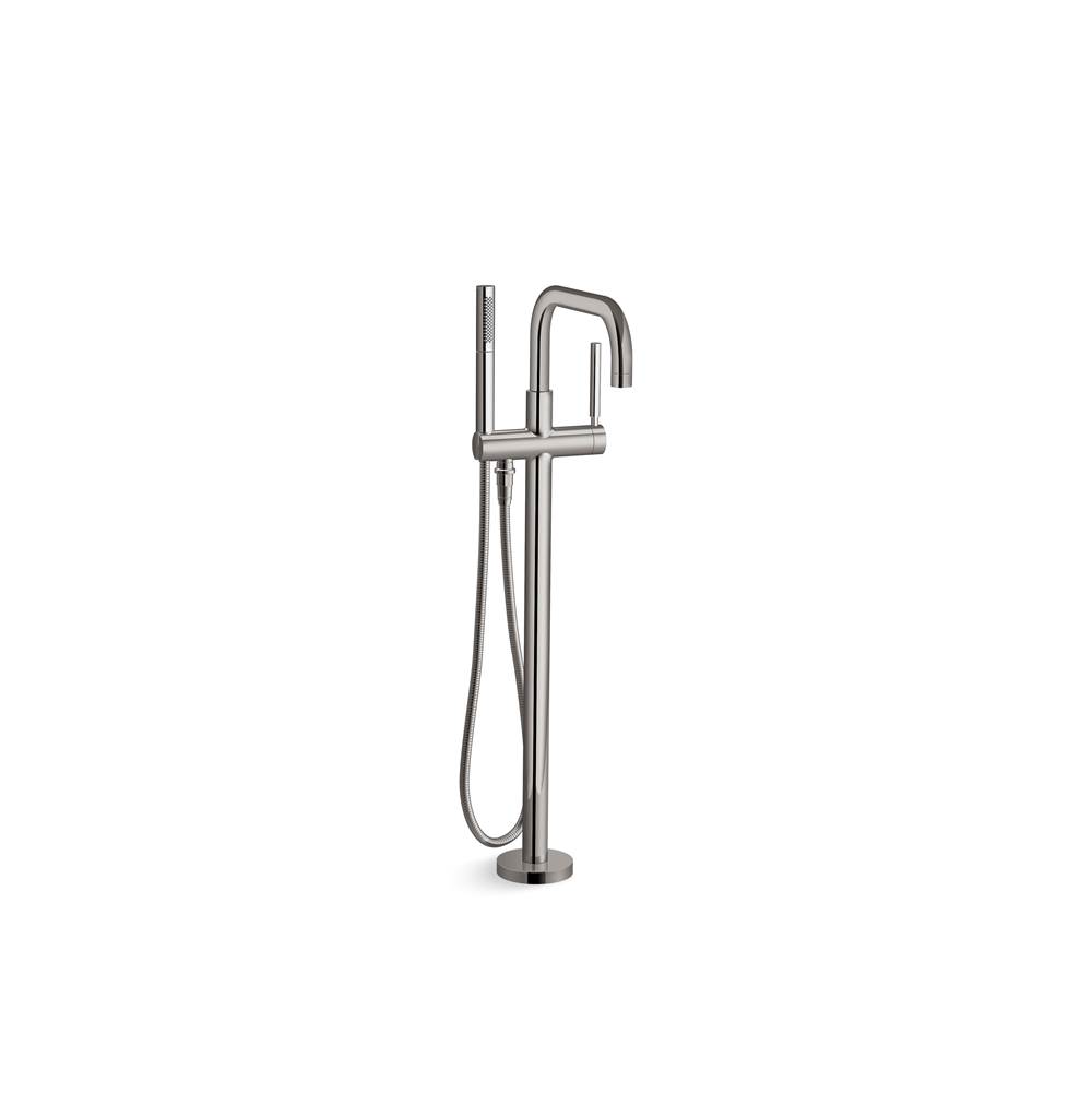 Purist Floor-Mount Bath Filler Trim With Handshower-related