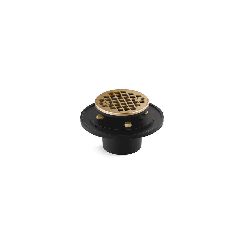 Clearflo Round Brass Tile-In Shower Drain-related