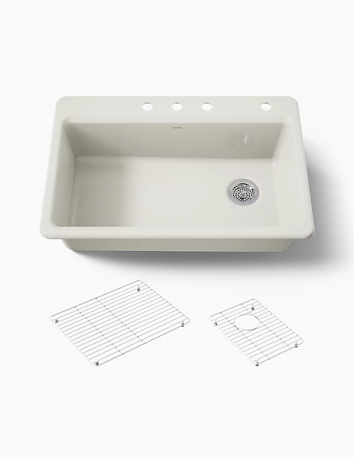 Riverby® 33 in. Top-Mount Single-Bowl Kitchen Sink-related