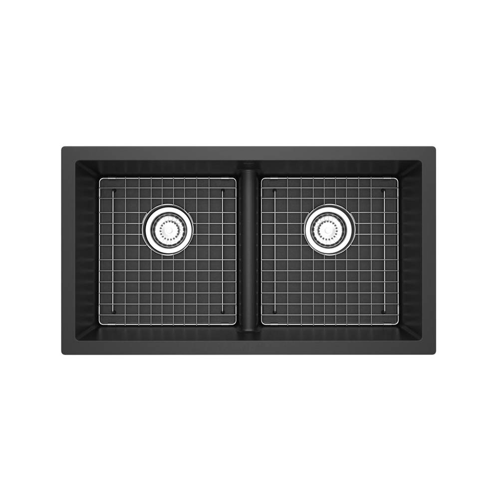 Fonsa™ 33'' Double Bowl Undermount Quartz Kitchen Sink-related