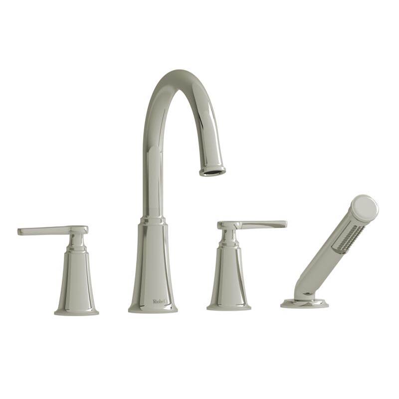 Momenti™ 4-Hole Deck Mount Tub Filler With C-Spout-related