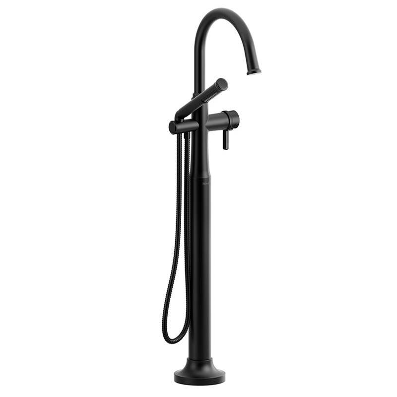 Momenti™ Thermostatic Single Hole Floor Mount Tub Filler Trim With C-Spout-related
