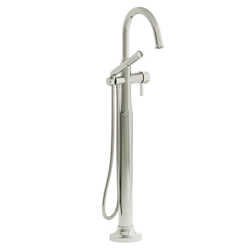 Momenti™ Thermostatic Single Hole Floor Mount Tub Filler Trim With C-Spout-related