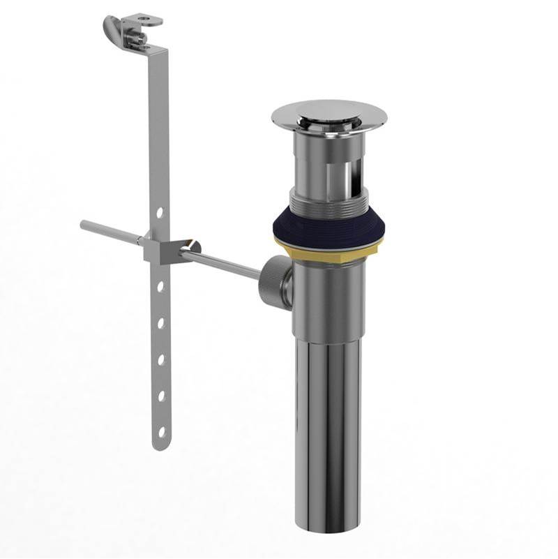 Lavatory Pop-Up Drain With Overflow-related