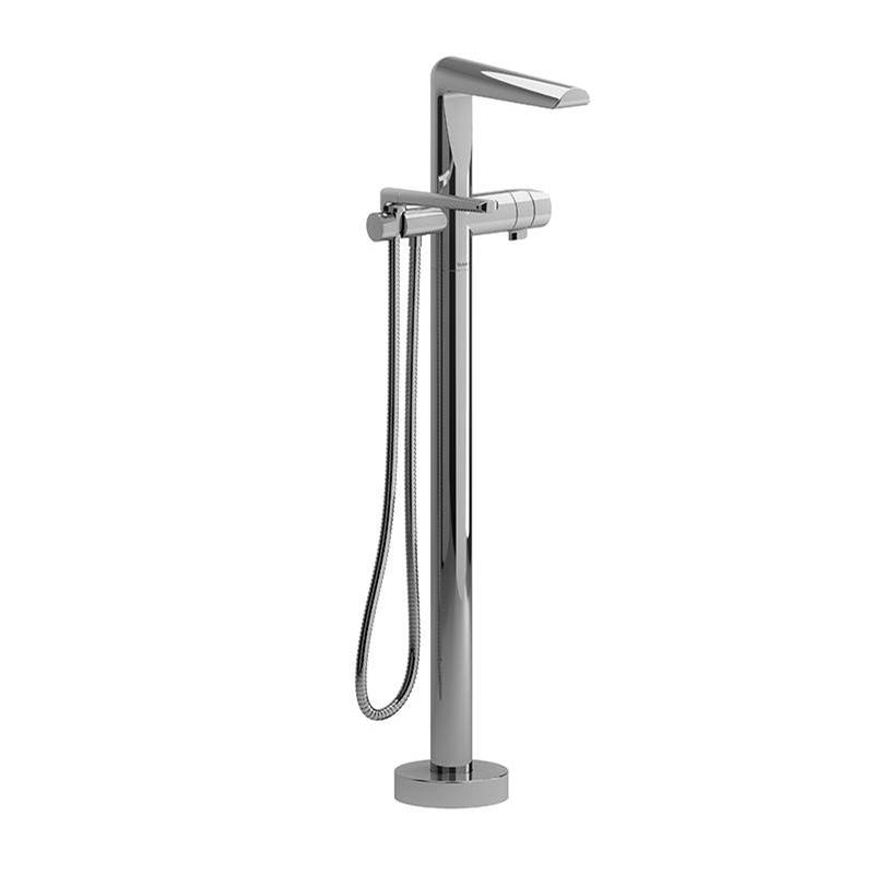 Parabola™ Thermostatic Single Hole Floor Mount Tub Filler Trim-related