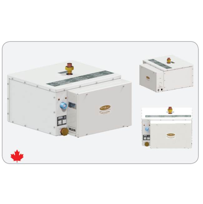 CR-12 Steam Generator 12KW, 240V, 1PH, Chrome T&T control w/ remote & Diffusers-related