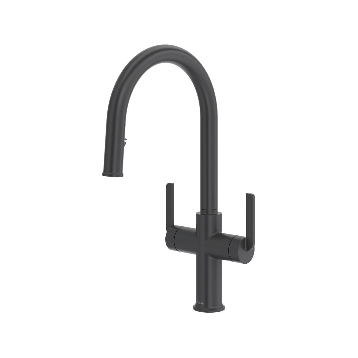 Authentica™ Two Handle Pull-Down Kitchen Faucet With C-Spout-shop