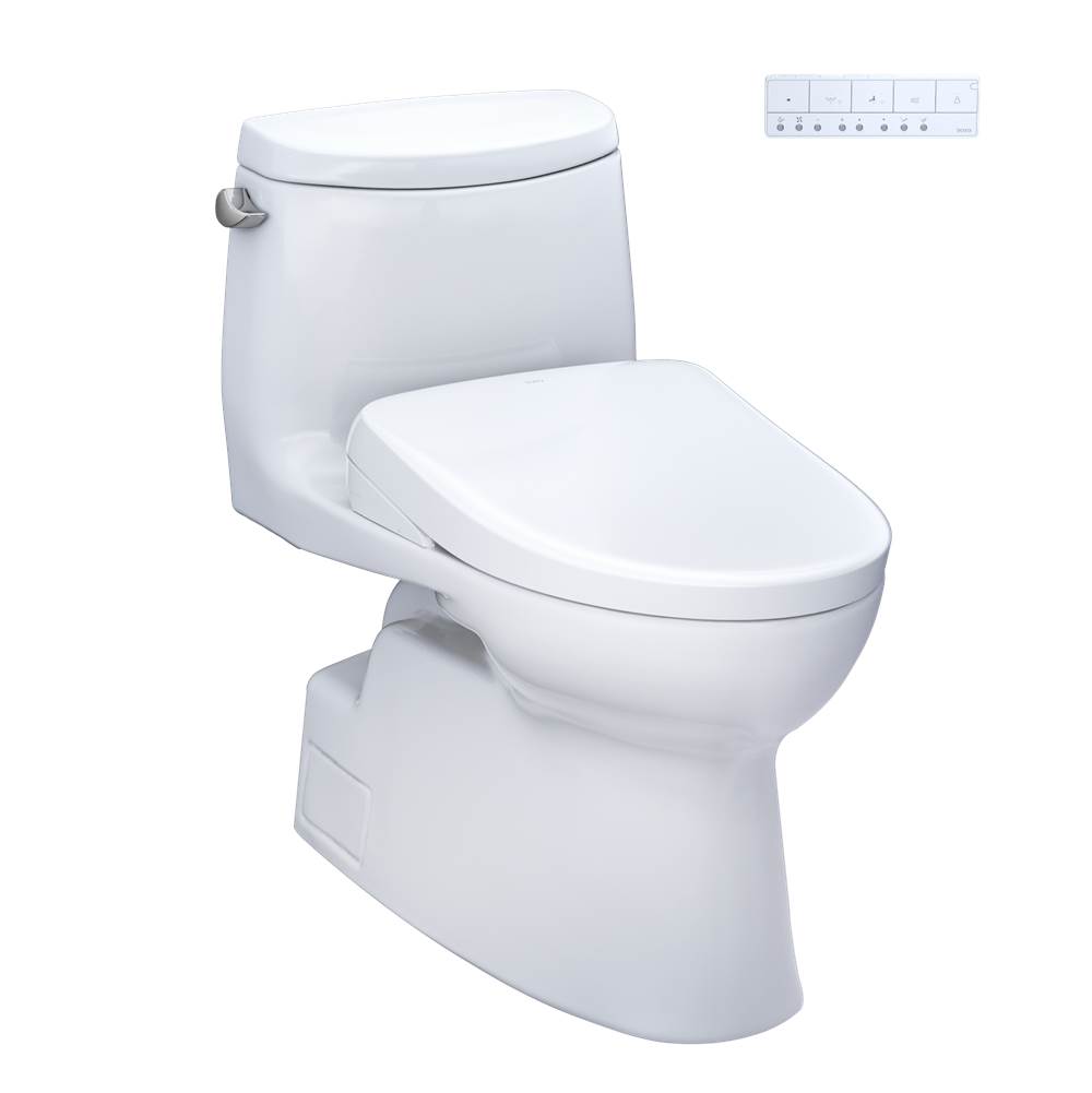 TOTO WASHLET®+ Carlyle® II One-Piece Elongated 1.28 GPF Toilet and WASHLET®+ S7 C-related
