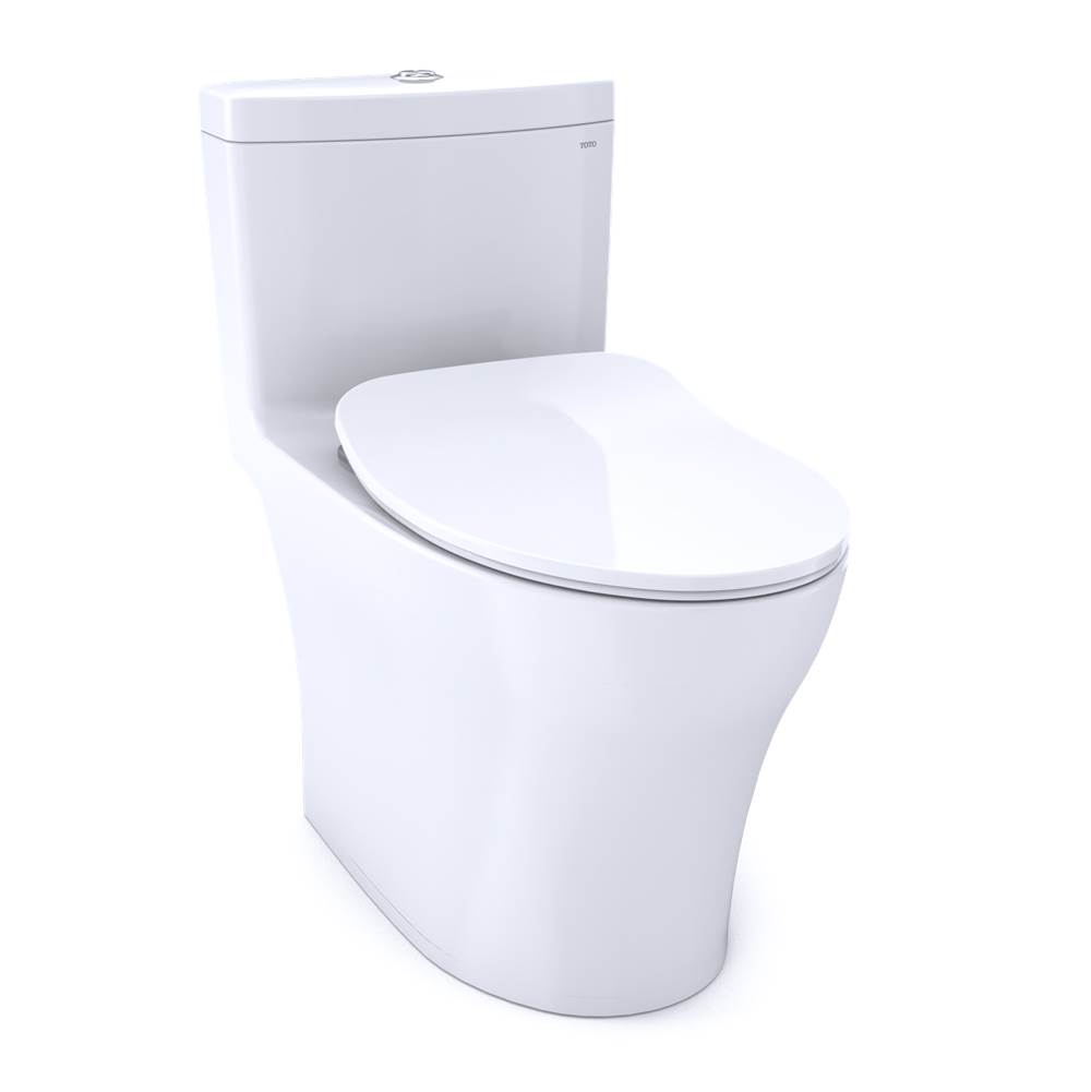 TOTO Aquia® IV One-Piece Elongated Dual Flush 1.28 and 0.9 GPF Universal Height, -shop