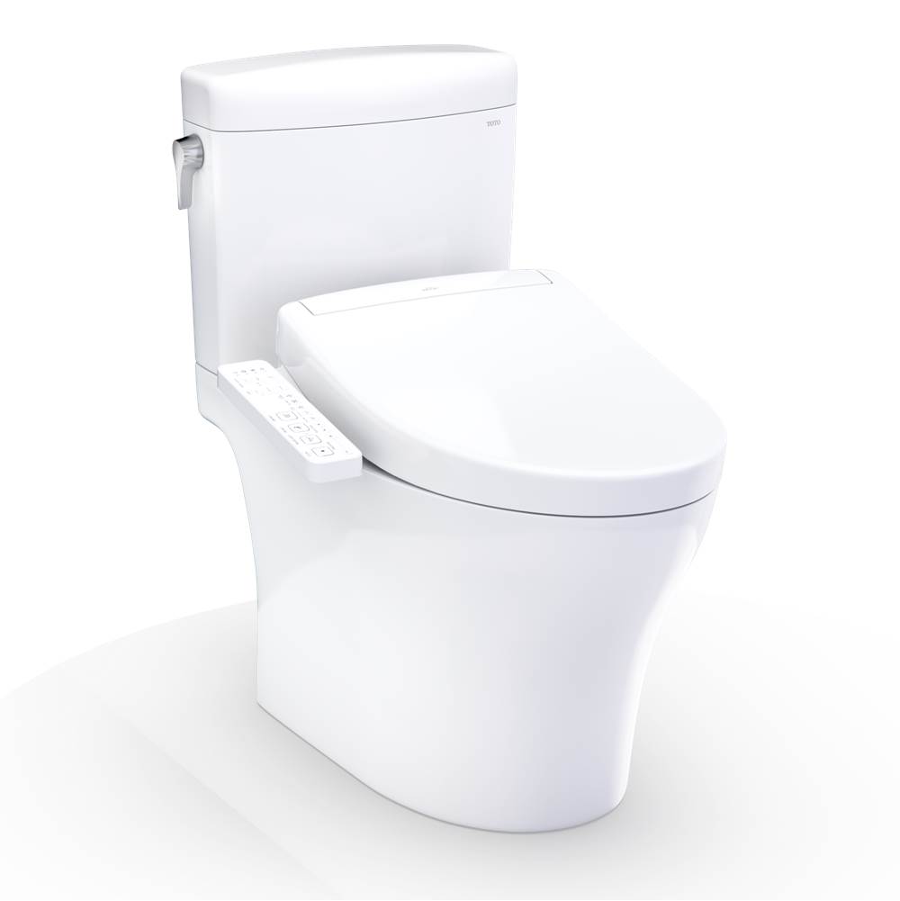 TOTO WASHLET®+ Aquia IV® Cube Two-Piece Elongated Dual Flush 1.28 and 0.9 GPF Toi-related