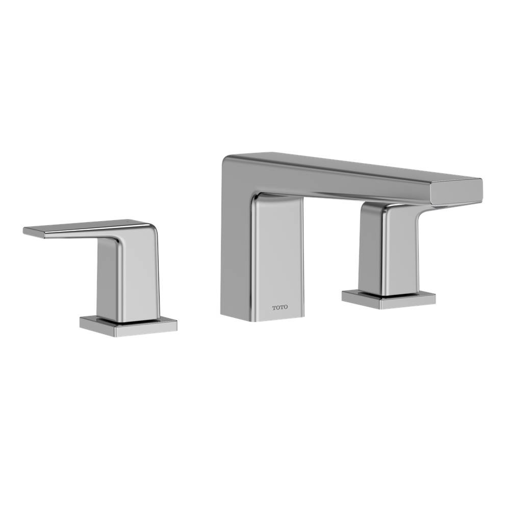 TOTO GB Two-Handle Deck-Mount Roman Tub Filler Trim, Polished Chrome-shop