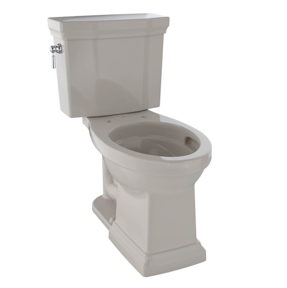 TOTO Promenade® II Two-Piece Elongated 1.28 GPF Universal Height Toilet with CEFI-related