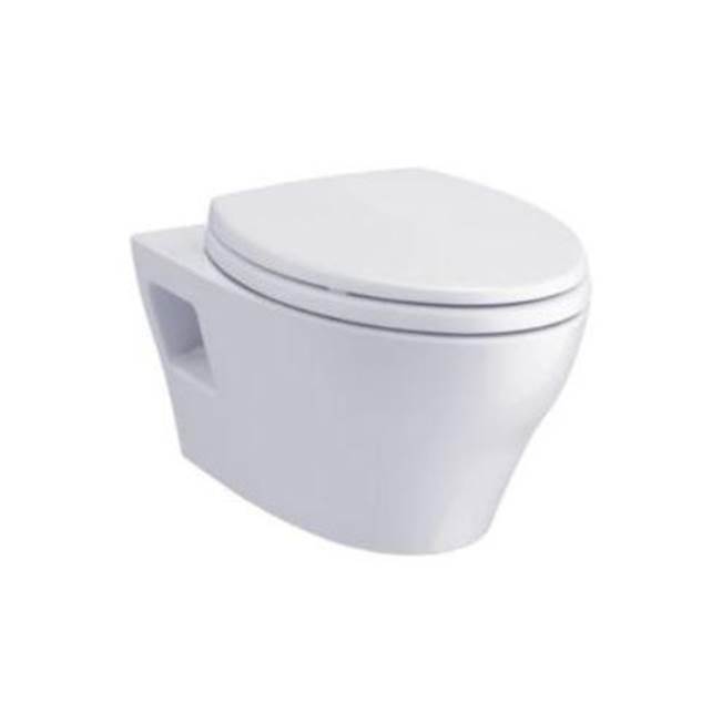 TOTO EP Wall-Hung Elongated Toilet Bowl with Skirted Design and CEFIONTECT, Cotto-related