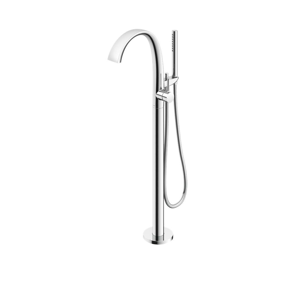 TOTO ZN Single-Handle Freestanding Tub Filler Faucet with 1.75 GPM Handshower, Po-related