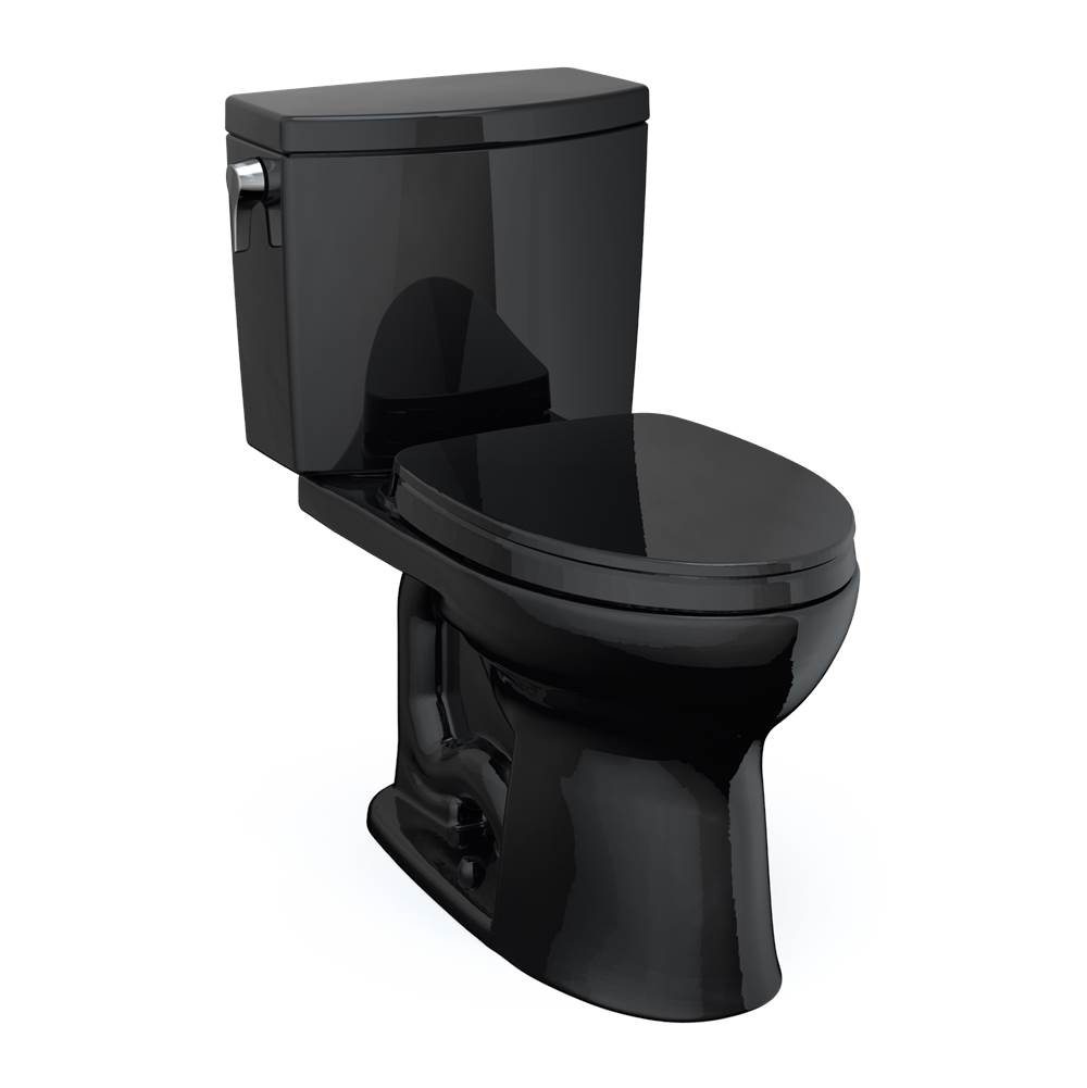 TOTO Drake® II 1G® Two-Piece Elongated 1.0 GPF Universal Height Toilet with SS124-related
