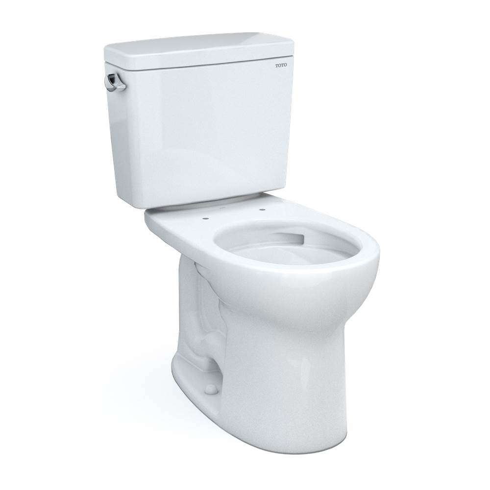 TOTO Drake® Two-Piece Round 1.28 GPF Universal Height TORNADO FLUSH® Toilet with -shop