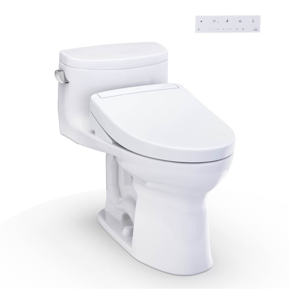 TOTO WASHLET+® Supreme® II One-Piece Elongated 1.28 GPF Toilet and WASHLET+® S5 B-shop