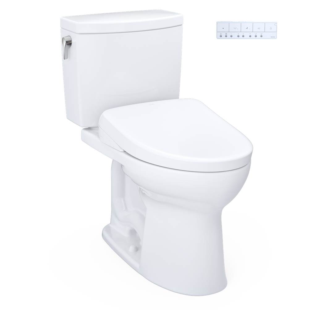TOTO WASHLET®+ Drake® II 1G® Two-Piece Elongated 1.0 GPF Toilet with Auto Flush W-related
