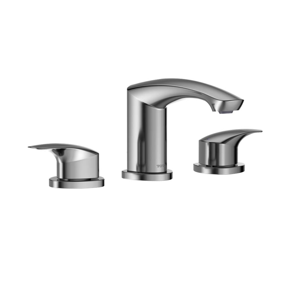 TOTO GM 1.2 GPM Two Handle Widespread Bathroom Sink Faucet, Polished Chrome-related