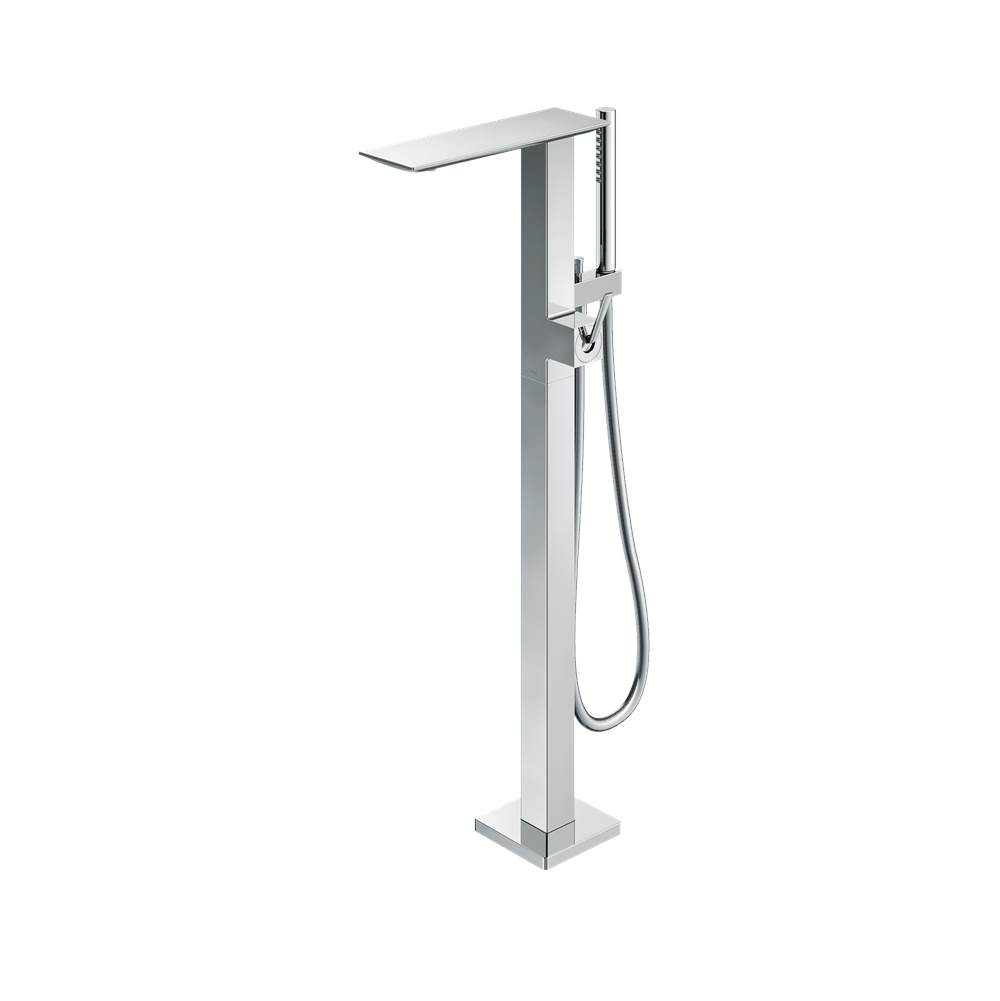 TOTO ZL Single-Handle Freestanding Tub Filler Faucet with 1.75 GPM Handshower, Po-related