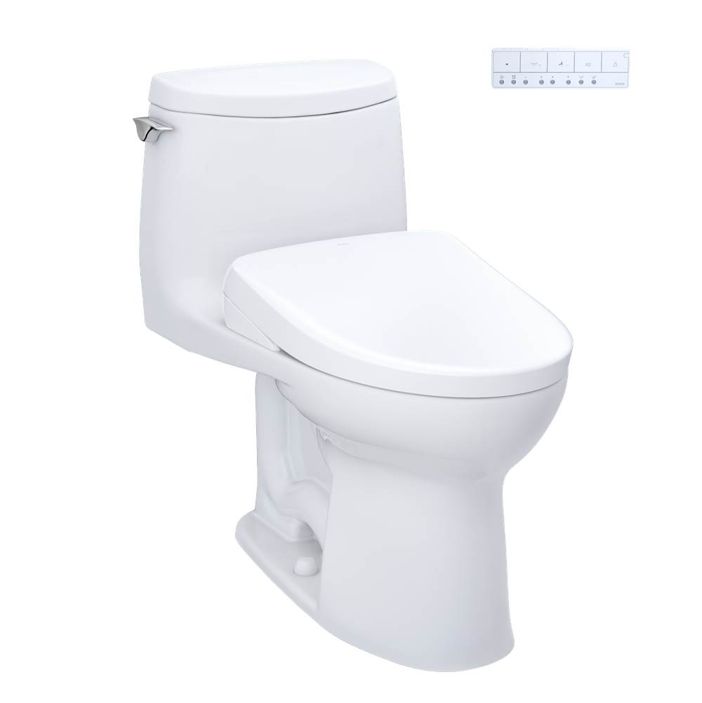 TOTO WASHLET®+ UltraMax® II 1G® One-Piece Elongated 1.0 GPF Toilet with Auto Flus-related