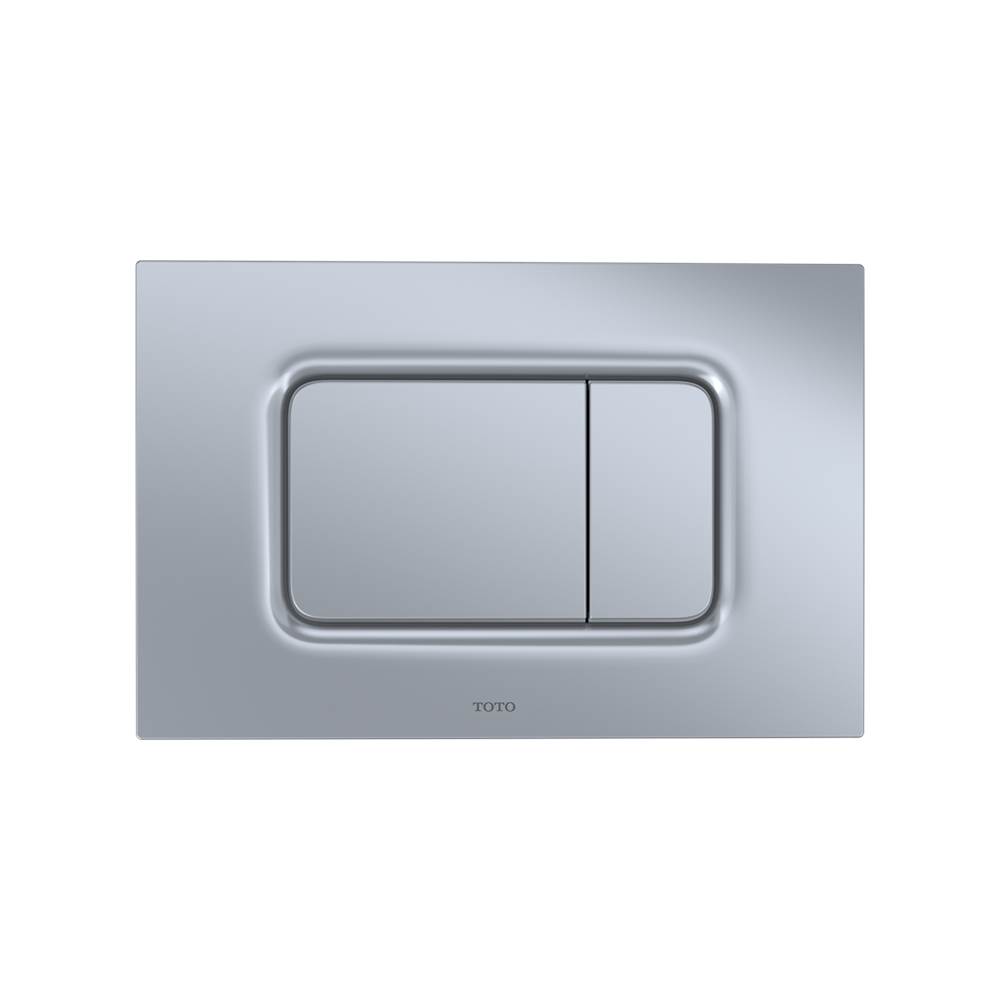 TOTO Dual Flush Rectangle Push Button Plate for Select DuoFit In-Wall Tank Unit, -related