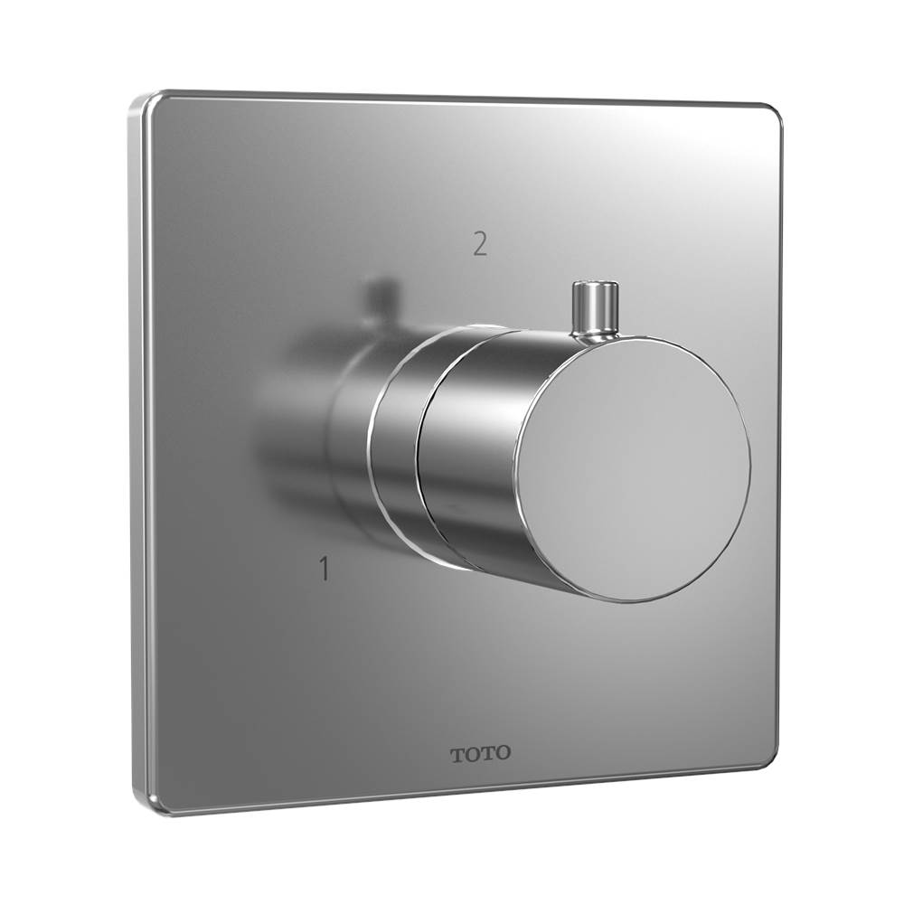 TOTO Square Three-Way Diverter Shower Trim, Polished Chrome-shop