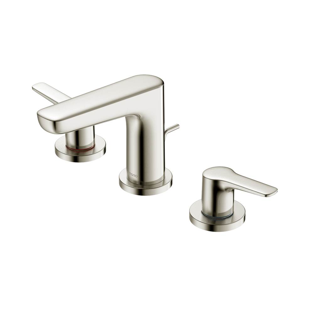 TOTO GS 1.2 GPM Two Handle Widespread Bathroom Sink Faucet, Brushed Nickel-shop