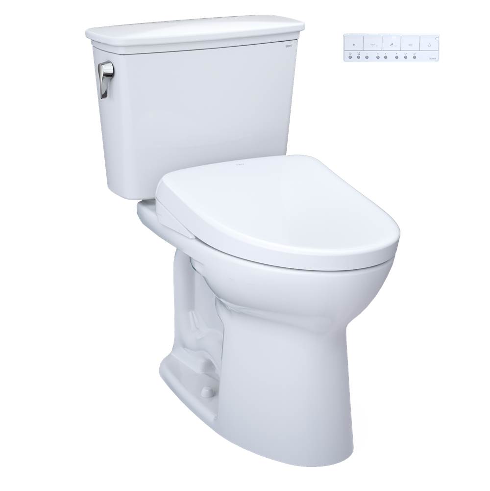 TOTO Drake® Transitional WASHLET®+ Two-Piece Elongated 1.28 GPF Universal Height -related